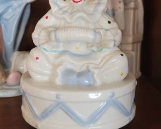 Clown Figural Music Box