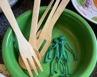 Fiesta Ware Green Bowl