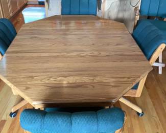 Table With 4 Chairs, 2 Barstools