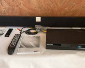 Vizio Sound Bar Samsung BluRay Player