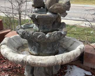 Concrete Fountain