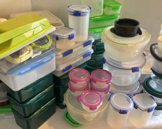 Glass And Plastic Baking And Storage