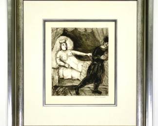 Lot 160 Marc Chagall Illustrationen aus La Bible La femme de Potiphar