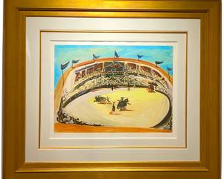 Lot 1820 Original Pablo Picasso Aquatint La Corrida