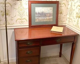 Vintage Desk With Friends
