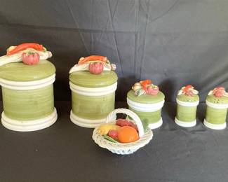 Garden Harvest Jars Shakers