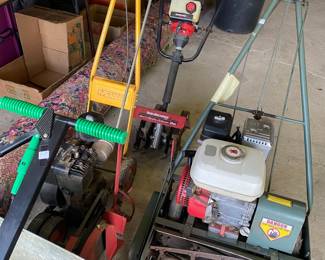 Yard Tools, Honda 3.5 power Mower, Edger, Tiller