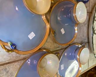 Lusterware luncheon plates
