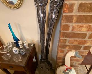 Decorative Metal Spoon and Fork 4 feet tall