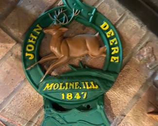 John Deere Plaque, reproduction