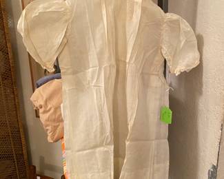 Antique Childs Christening Gown