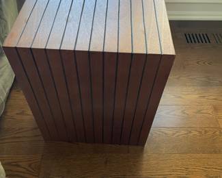 MCM side tables (nest set of 2) - 2 sets available: (18" x 15" x 21" and 15" x 15" x 18.5) - excellent condition