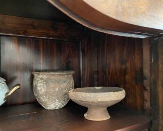 Roman Pottery pieces - c. 15 - 16th century