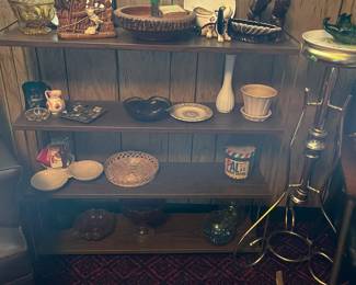 ASSORTED CERAMICS, POTTERY AND GLASS