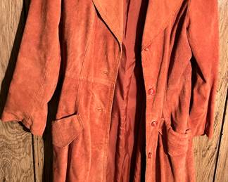 CORAL LEATHER JACKET