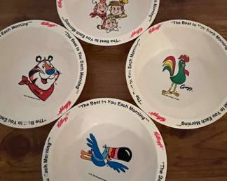 KELLOGGS CEREAL BOWLS