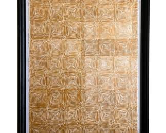 Ricardo Villareal - Patterned Blockprint - 2024