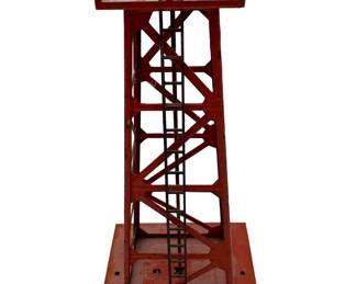 Vintage Lionel No. 394 Rotating Beacon Light Tower, O Gauge.