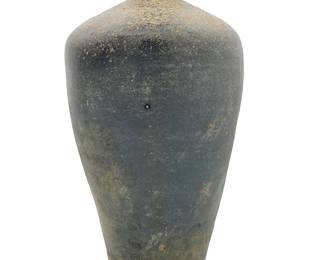 Korean Black Stoneware Vase, Silla Kingdom 1st - 8th c. CE