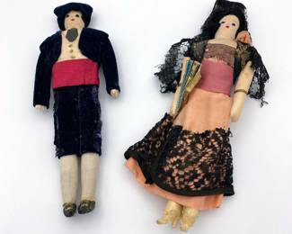 Antique Flamenco Dolls