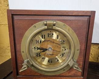 Newport ships bell mounted on wood