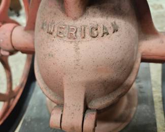Cast iron antique coffee grinder