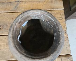 Top view of antique jug