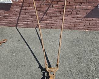 Antique farming tool
