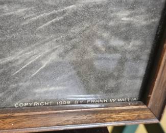 Copyrighted 1909 Frank W. William
