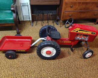 AMF kids tractor and trailer