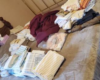 Sheets and towels