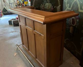 Solid wood bar, perfect for summer!
