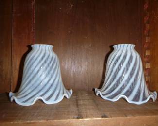 ANTIQUE GLASS SHADES