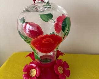 Nice New Hummingbird Glass Feeders • Numerous Available 