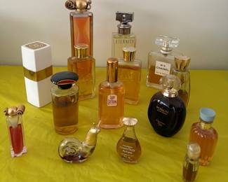 Perfume Perfumes : Chanel No. 5, Calvin Klein, Lady Stetson, Givenchy, JOY - JEAN PATOU, DIOR & many more! 