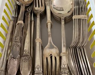 FIRST LOVE Silverplate Flatware 1847 Rogers Bros 