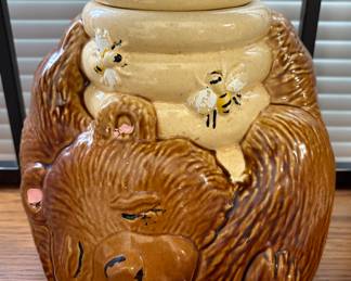 VTG Sleeping Bear Cookie Jar