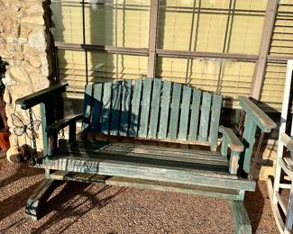 Wood Porch Swing
