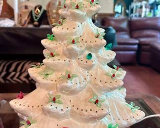 16” Vintage Ceramic Christmas Tree