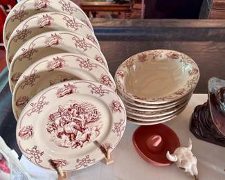 Inca Ware Western Decor “Restaurant Ware” Dishes