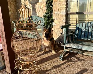 Large Metal Bird Cage