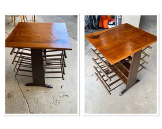 Magazine Rack/ End Table SOLD