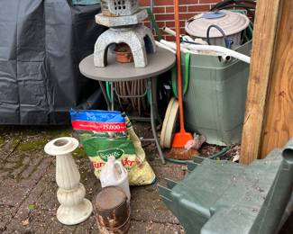 Items from shed