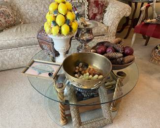 Round Glass Table
