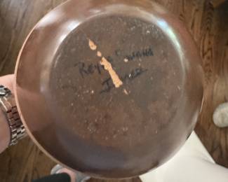 Native American Vase. Signed by Artist. Photo 2 of 2.