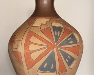 Native American Vase. Signed by Artist. Photo 1 of 2.