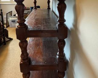 Four Tiered Etagere / Bookcase. Add Caster To Turn Into Butler's Trolly. Photo 2 of 3.