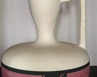 Large Pitcher. Signed by Ute Native American Artist J. Taylor.