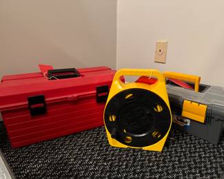 Tool Boxes and Jumper Cables.