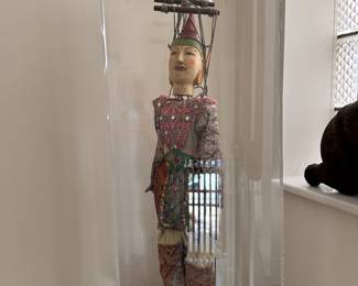 Indonesian Marionette with Case.